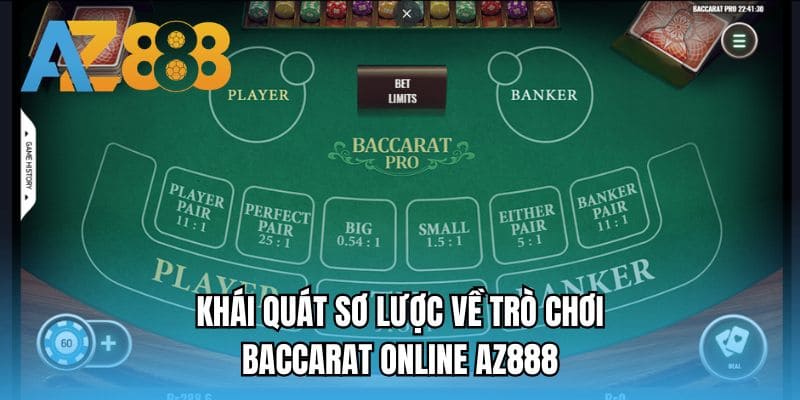 Khái quát sơ lược về trò chơi Baccarat online AZ888
