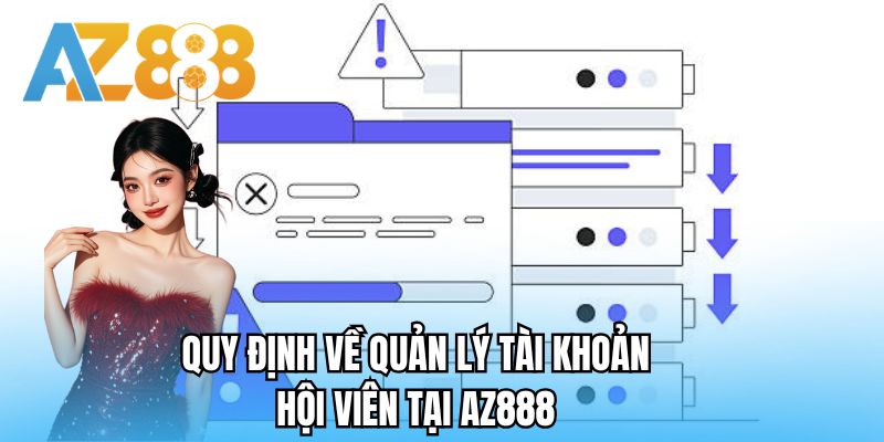Quy định về quản lý tài khoản hội viên tại AZ888